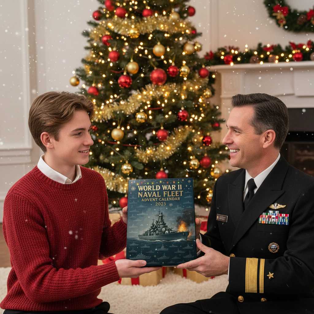 š²Christmas Gift--WWII Naval Fleet Advent Calendar 2025 ā 24 Days of Iconic Warships