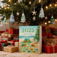 Sea Glass Christmas Tree Advent Calendar