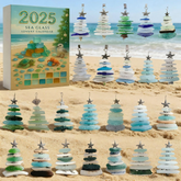 Sea Glass Christmas Tree Advent Calendar