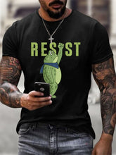 Men's FDT Portland Frog Protest Print T-Shirt