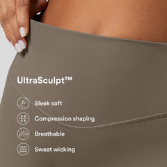 Ultra Sculpt So Cinched High Waisted Tummy Control Side Pocket Shaping Training Leggings