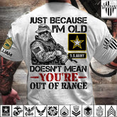 Custom Military Pride Shirt Perfect for Veterans and Soldiers, Featuring Personalized Branch, Rank, and Name