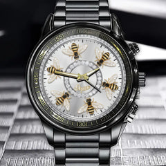 Personalized Buzzing Bees Watch – Unique Gift for Nature Lovers