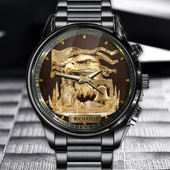 Eagle & Liberty - Personalized US 250th Anniversary Watch - Enter Your Name Tribute to Milestones