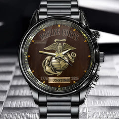250th Anniversary - Personalized Veteran Custom Name Watch