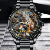 Personalized Jungle Tiger Watch – Unique Collector’s Piece
