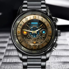Personalized Steampunk Style Watch - Tailor-made for Sci-Fi and Industrial Style Lovers