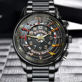 Personalized High-Speed Racing Watch - Custom Racing Spirit Design Watch for Men & Women Who Love Speed