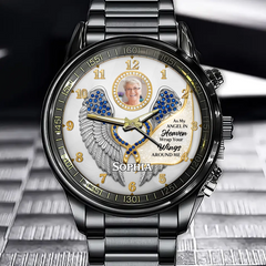 Personalized Memorial Quartz Watch - Custom Photo Gifts For Loved Ones