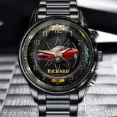 Personalized Photo Car Watch - Custom Car Tire Themed Watch