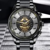 Time To Dive - Personalized Scuba Diving Hand Watch