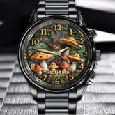 Personalized Magic Mushroom Forest Watch - Add Your Name to Join This Fantastic Adventure