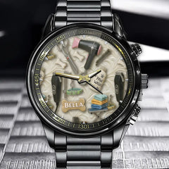 Personalized Dog Grooming Watch - Perfect For Pet Lovers, Customizable With A Name