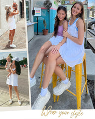 Women's Summer Sleeveless Mini Dress