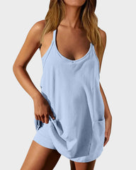 Women's Summer Sleeveless Mini Dress