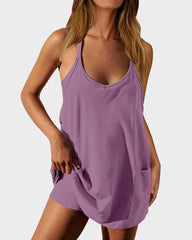 Women's Summer Sleeveless Mini Dress