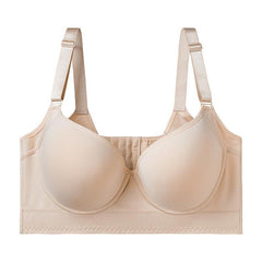 New-Plus size girls' bra, comfortable, slimming and anti-sagging