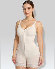 Tummy Control Butt Lifter Shaper with Zipper Crotch Fajas Colombianas