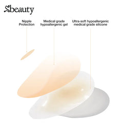 Water Drop/ Rabbit Ear, Lifting Adhesive Nipple Covers, Strong Breast Lifting Effect