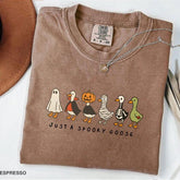 Comfort Colors Halloween Goose shirt, just a Spooky Goose t-shirt, Funny Halloween shirt, Spooky Season, Spooky Goosey Shirt