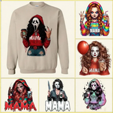 Halloween Spooky Mama Sweatshirt, Cool Mama Halloween Sweatshirt, Mama Halloween Gift, Gifts For Mom