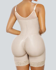 Tummy Control Butt Lifter Shaper with Zipper Crotch Fajas Colombianas
