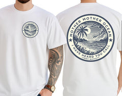 Mother Ocean Jimmy Buffett Tee, Unisex Beach T-shirt, Men's Women's Shirt, Gift for Buffett Fan