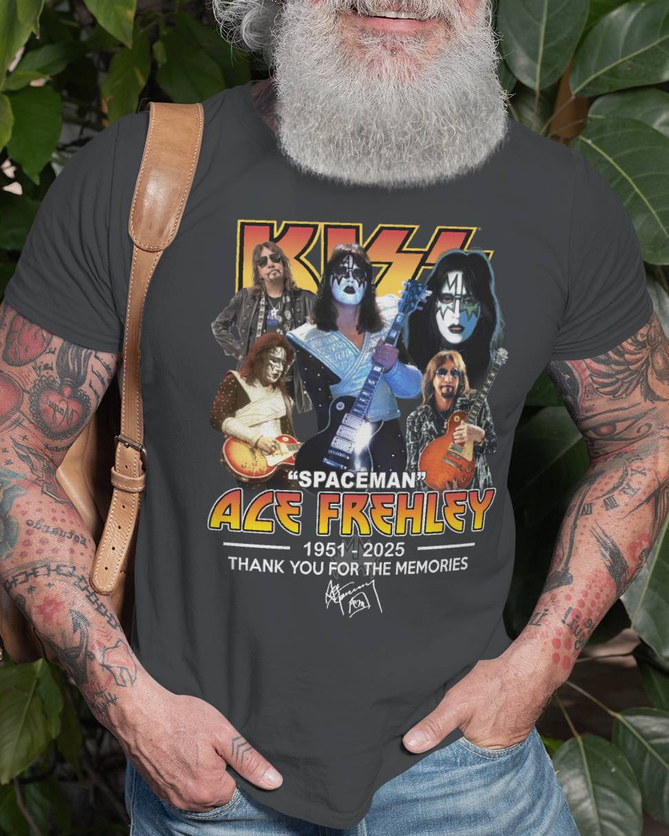 Thank You Ace Frehley 2 Sided-Unisex T-Shirt