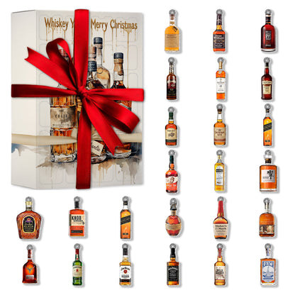 Whiskey Christmas Gift - Whisky Advent Calendar With Ornaments