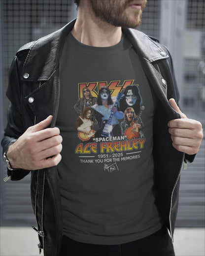 Thank You Ace Frehley 2 Sided-Unisex T-Shirt