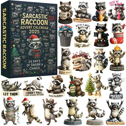 Limited Edition Premium Raccoon Advent Calendar