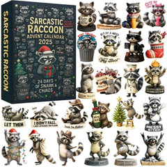 Limited Edition Premium Raccoon Advent Calendar
