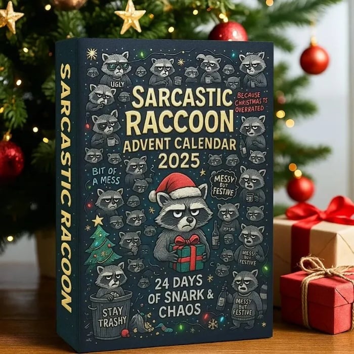 Limited Edition Premium Raccoon Advent Calendar