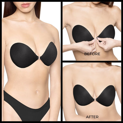 Seamless Push-up Sticky Bra