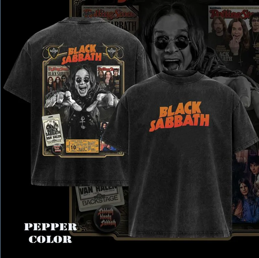 Vintage Black Sabbath Washed T-Shirt