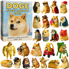 Yellow Doge Advent Calendar 2025🎁 24 Gifts Inside!