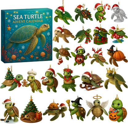 🎄Christmas Sea Turtle Advent Calendar