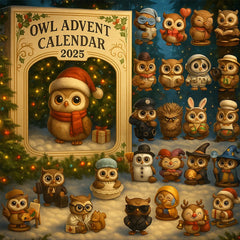 🦉 Uilen Adventskalender 2025🎄24 dagen vol verwondering, wijsheid en grilligheid ✨