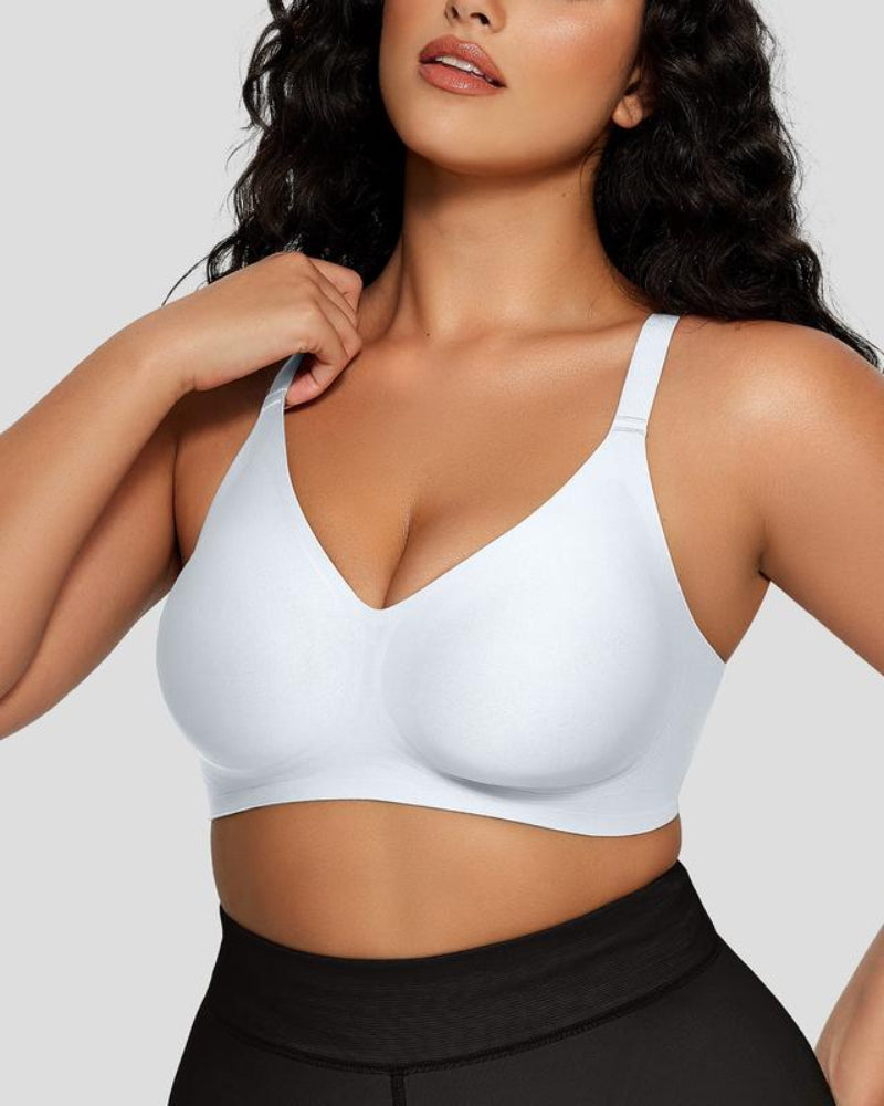 Women Comfortable Push Up Bras Wireless Seamless Full Coverage Bra