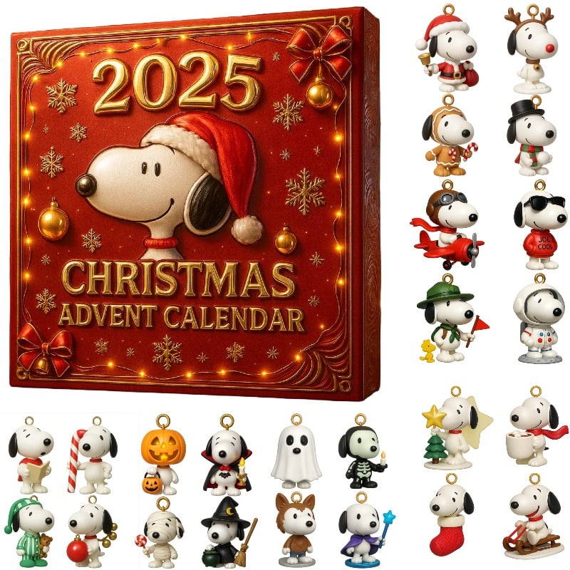 Snoopy Christmas Advent Calendar 2025
