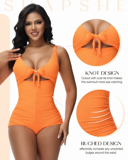 Women's Tummy Control Swimsuit One Piece Slimming Bathing Suit