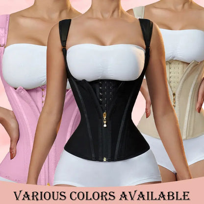 Waist Shapewear for Women Tummy Control Girdle Workout Shapewear with Adjustable Shoulder Strap