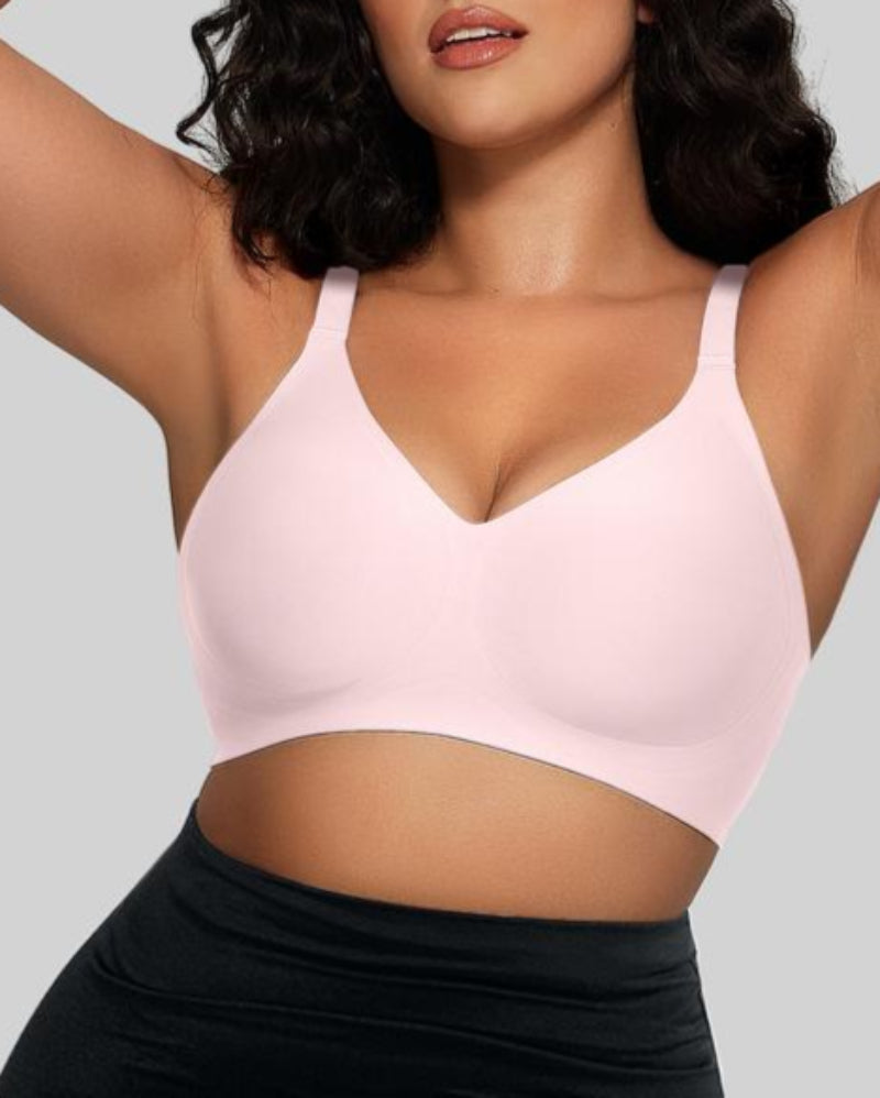 Women Comfortable Push Up Bras Wireless Seamless Full Coverage Bra