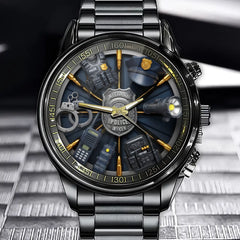 The Watch of Duty Personalized Watch - Your Name in the Justice Realm