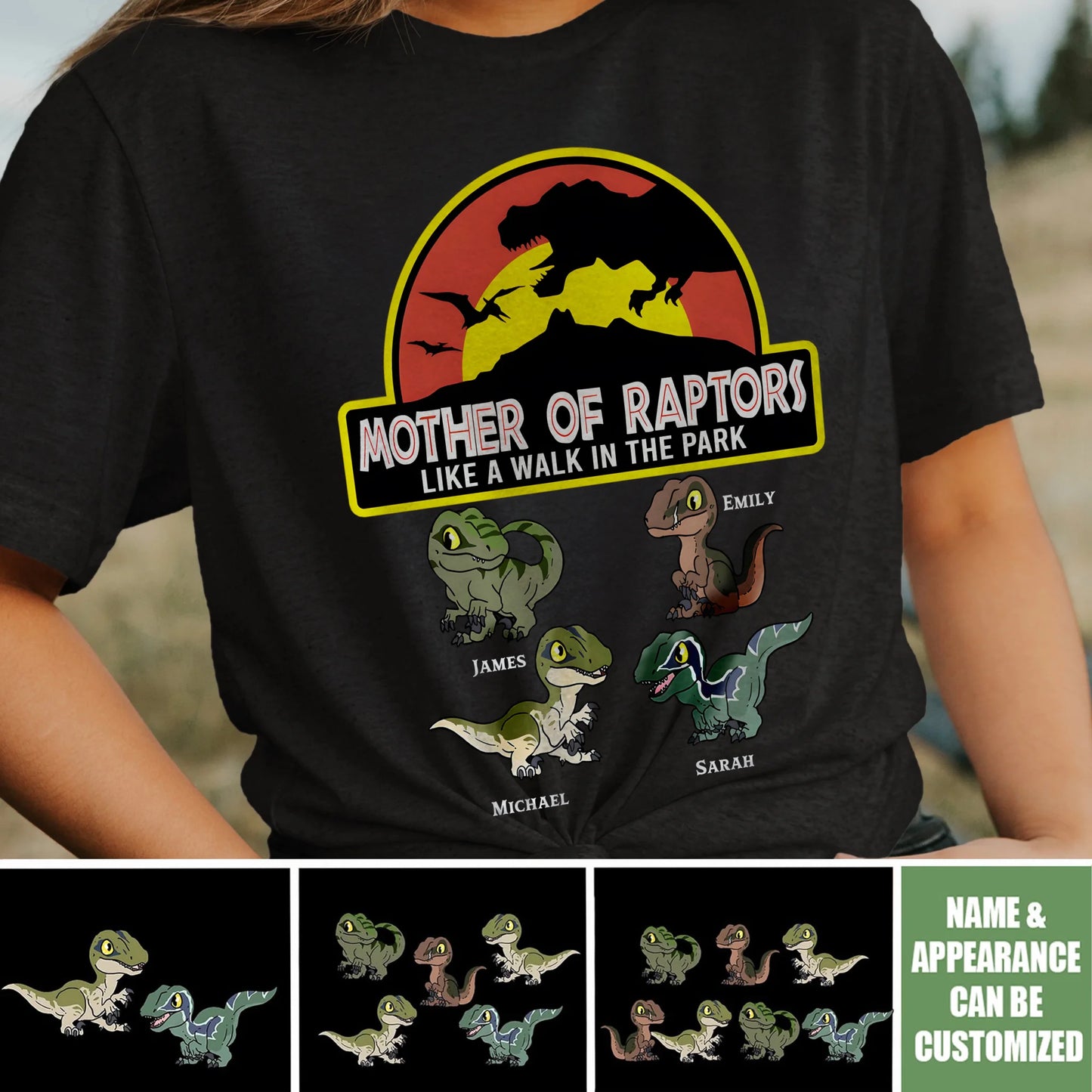 Mother Of Raptors Like A Walk In The Park, Personalized Shirt