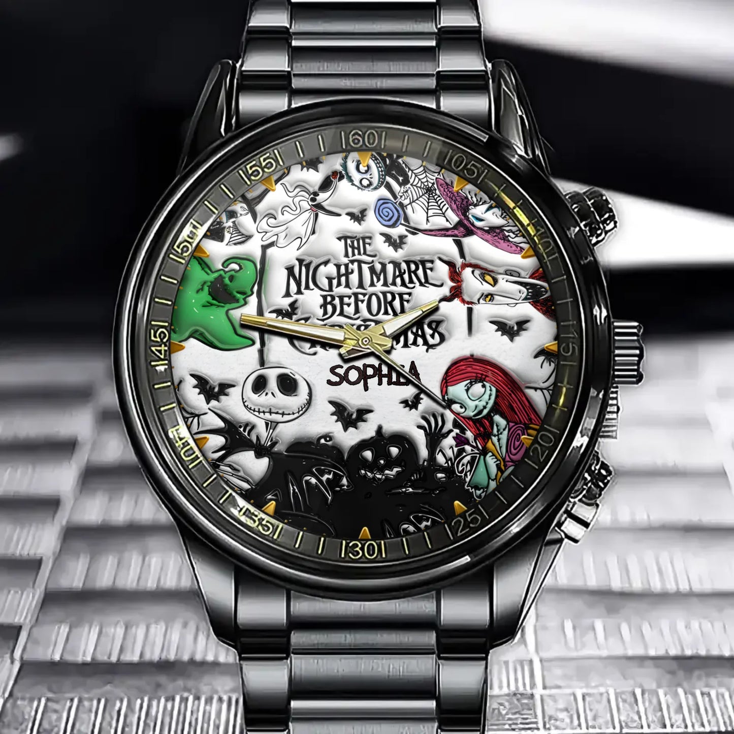 Personalized Spooky Pumpkin Town Watch – Fantasy World Inspired