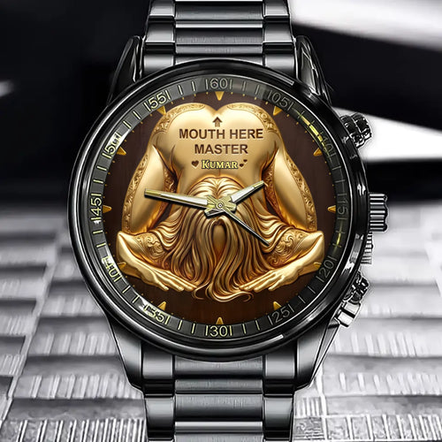 Personalized Owner's Watch - A Special Gift For Men, Husbands, And Boyfriends