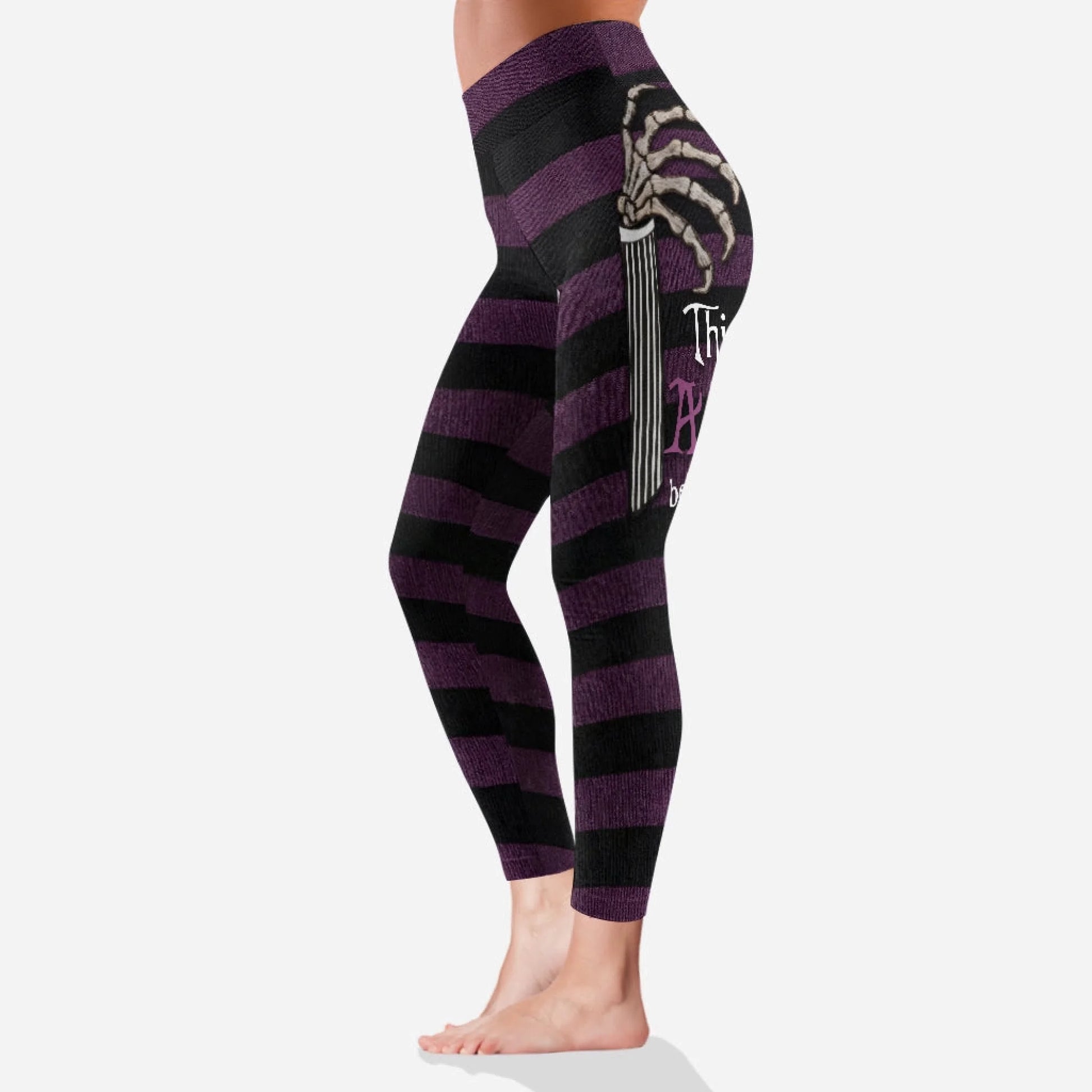 This Ass Belongs To - Personalized Nightmare Leggin (1)