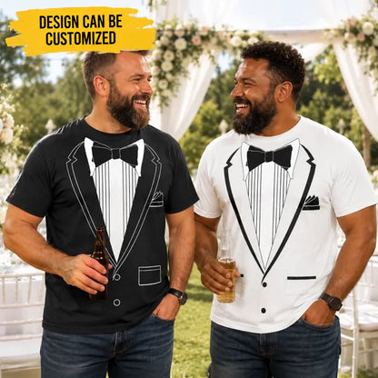 Custom Funny T-shirt - Personalized Birthday Gifts For Husband, Son, Grandson, Brother, Grandpa, Dad, Yourself - Suit Up Sort Of