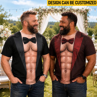 Custom Funny T-shirt - Personalized Birthday Gifts For Husband, Son, Grandson, Brother, Grandpa, Dad, Yourself - Dressed To Impress Maybe